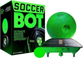 Smart Ball 1001CB Soccer Bot Indoor Football Trainer, Black, One Size