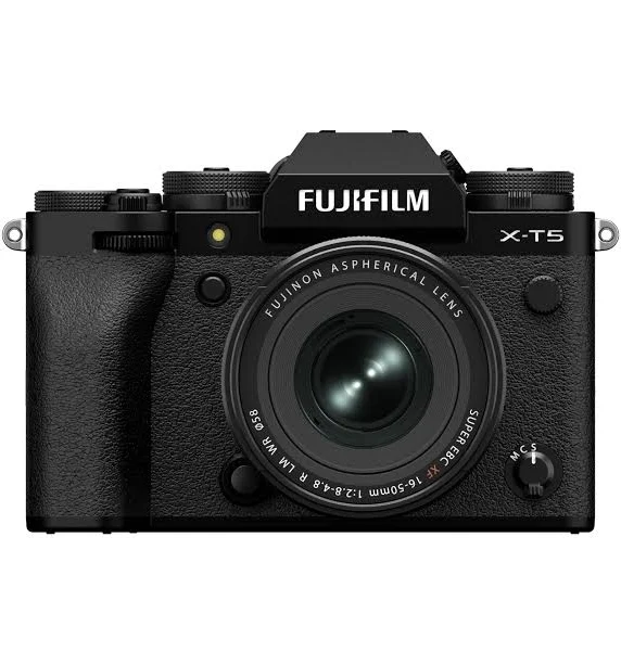 Fujifilm X-T5 Mirrorless Digital Camera, Black + XF 16-50mm Lens
