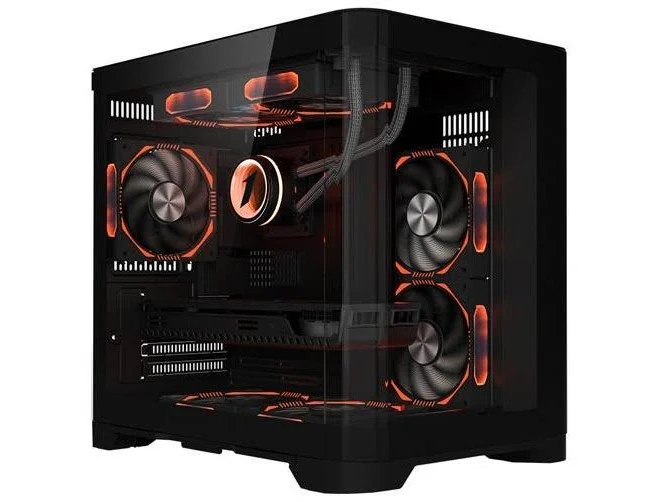 1st Player UV5 M-ATX ITX PC Gaming Case (Black)