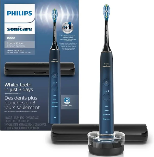 Philips Sonicare DiamondClean 9000 Special Edition Electric Toothbrush Navy
