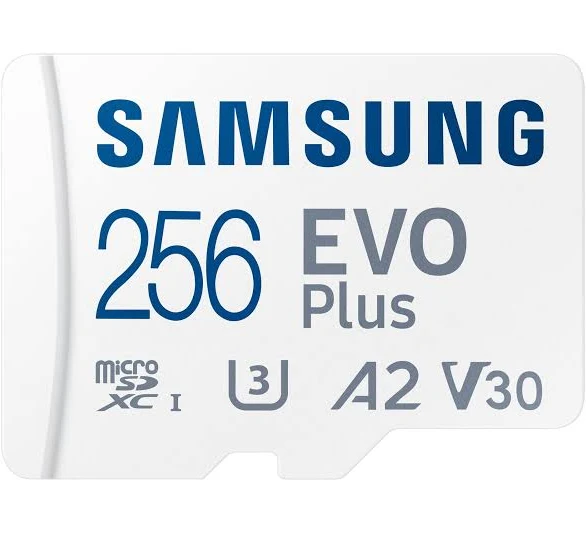 Samsung 256GB Micro SD Evo Plus (Gen2)