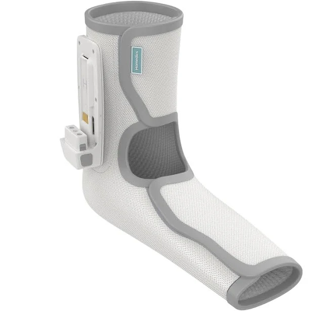 Homedics Modular Foot Compression Wrap + Controller Light Grey